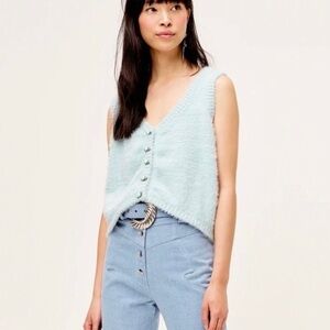 For‎ Love & Lemons Anastasia Sweater Vest